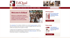 Desktop Screenshot of edqual.org