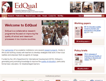 Tablet Screenshot of edqual.org